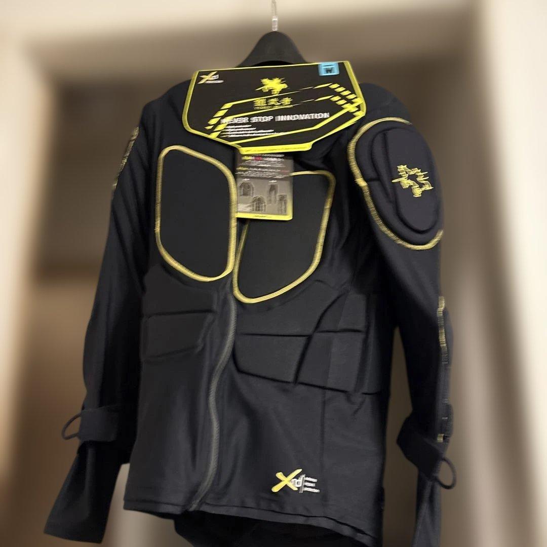 鎧武者 YM-1745 ブラック プロテクター