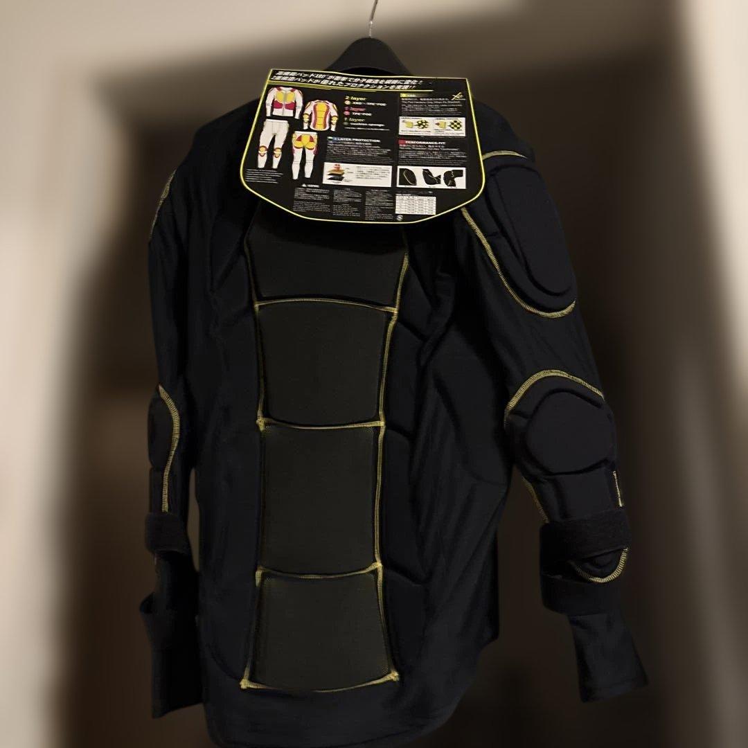 鎧武者 YM-1745 ブラック プロテクター