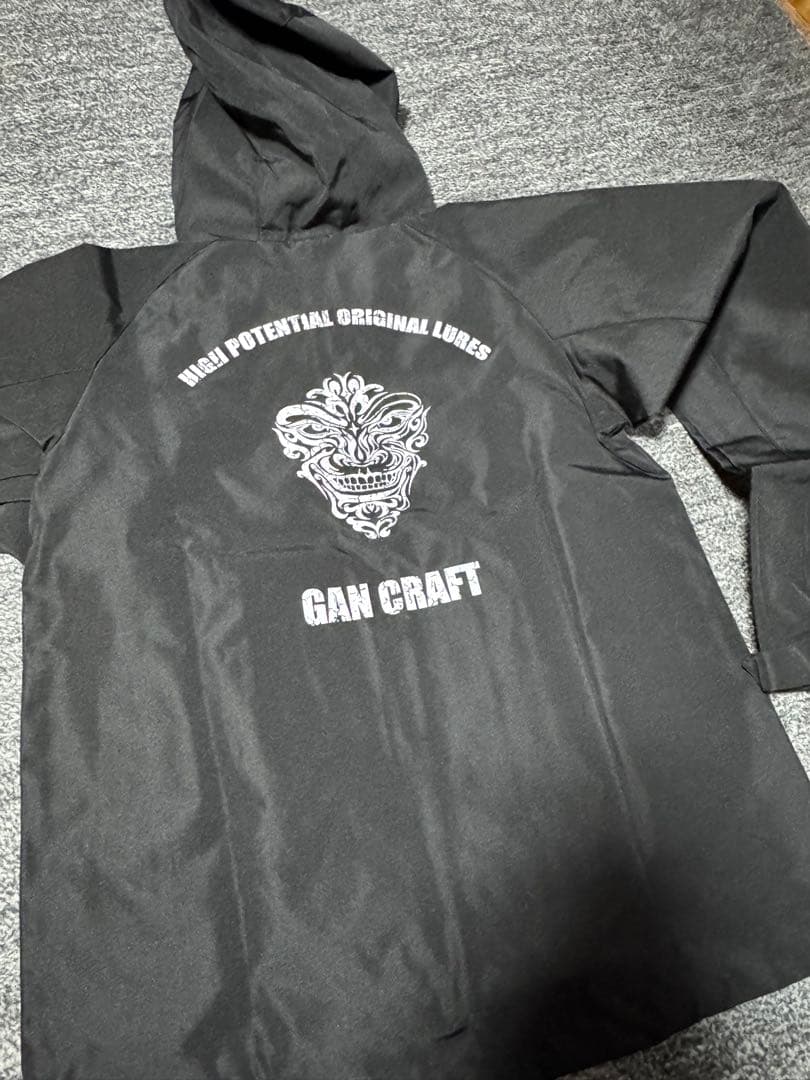 GAN CRAFTクラックフェイスシェルジャケットレインS