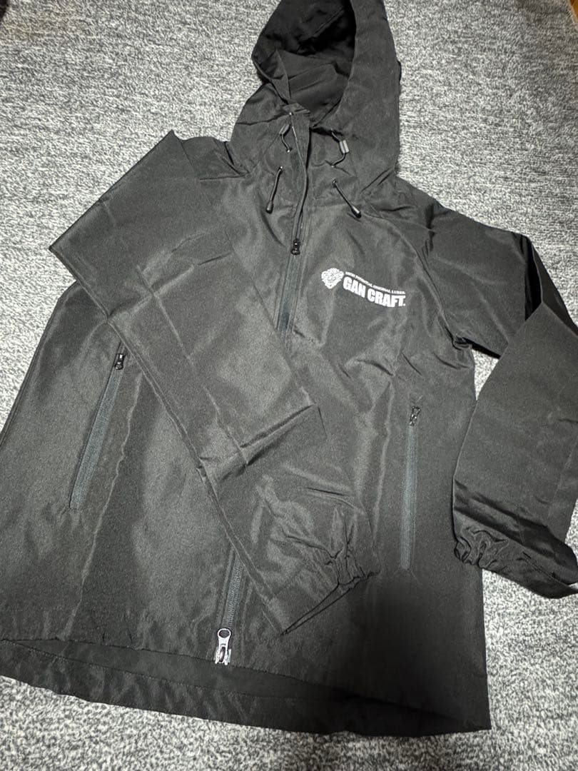 GAN CRAFTクラックフェイスシェルジャケットレインS