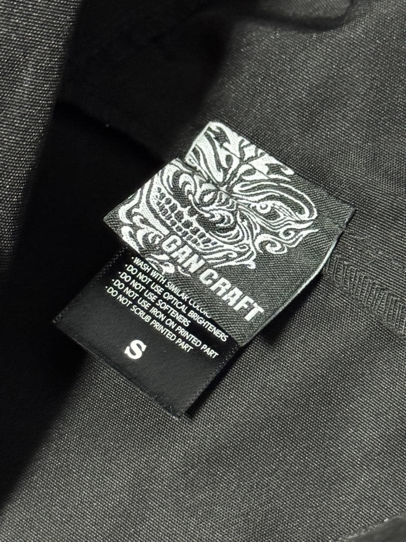 GAN CRAFTクラックフェイスシェルジャケットレインS