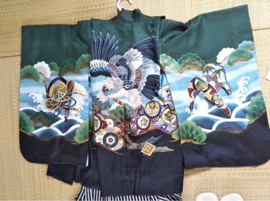 七五三　着物 5歳　男の子　セット