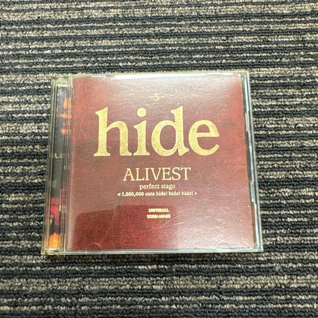 hide 『A STORY』『ALIVEST』他DVDセット売り