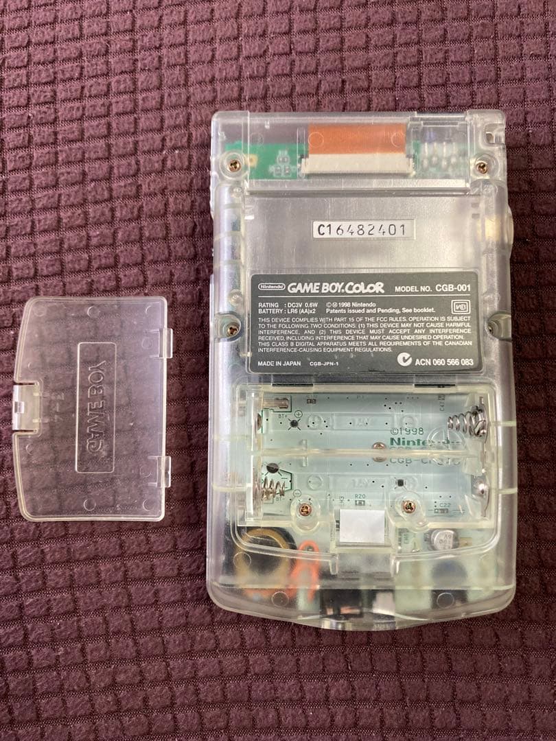 専用です！Nintendo ゲームボーイカラー クリア　本体　ソフトセット