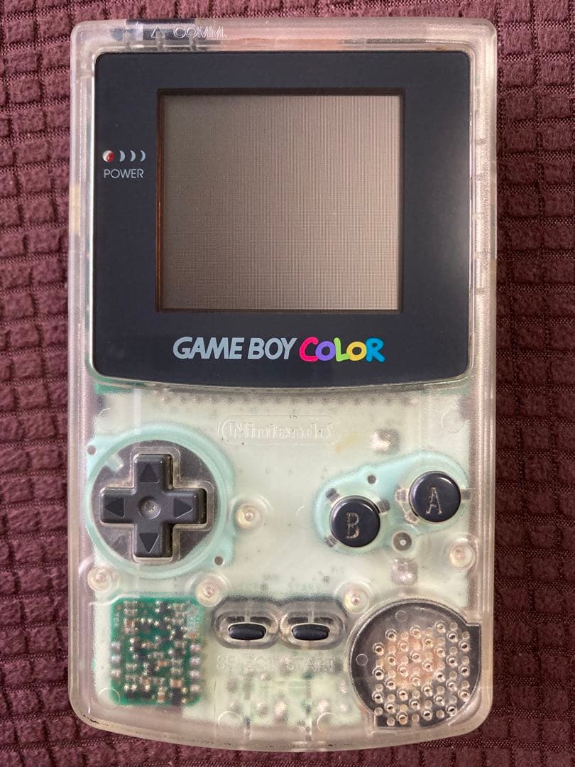 専用です！Nintendo ゲームボーイカラー クリア　本体　ソフトセット