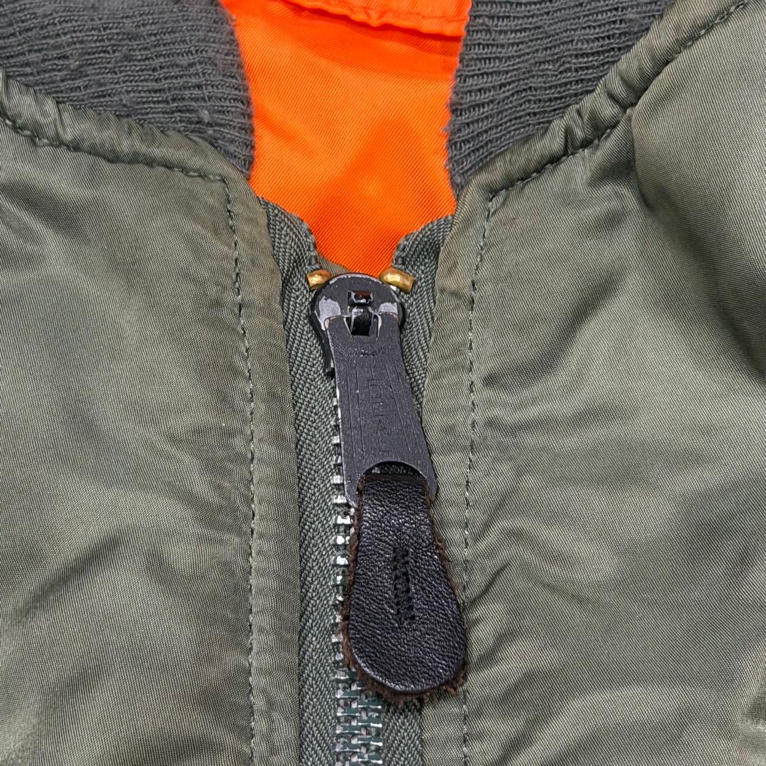 755　アルファインダストリーズ　MA-1フライトジャケット　S　USA製