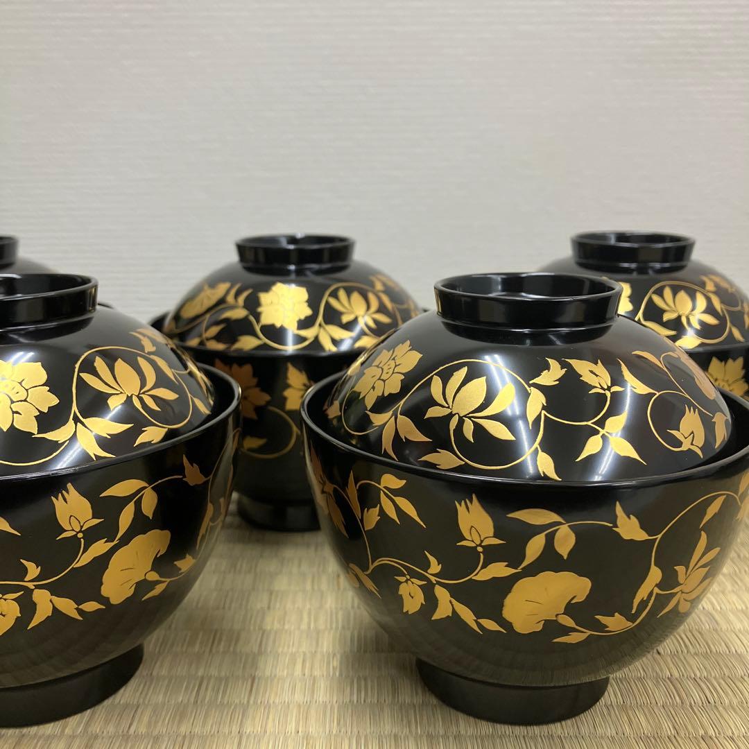 本漆仕上げお吸い物椀(乙造作)