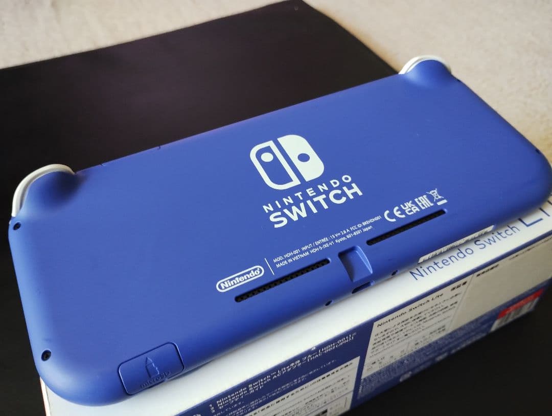 Nintendo Switch Lite 本体 青色 ACアダプター付き