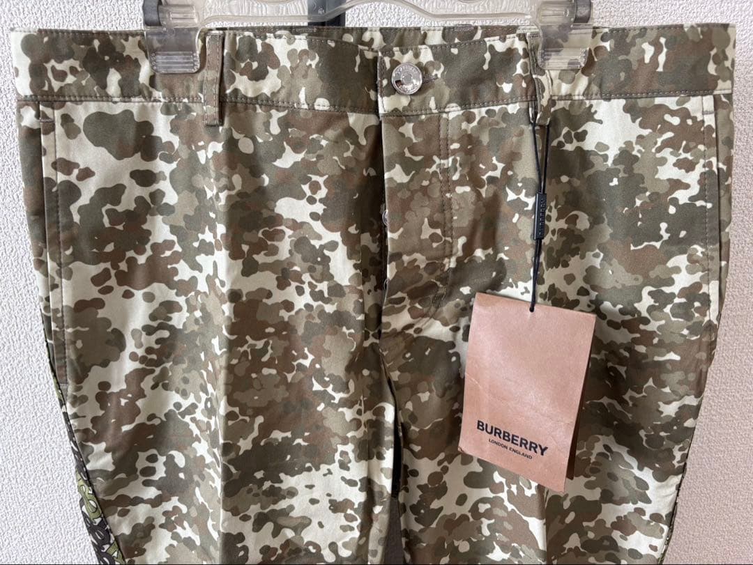s337 BURBERRY LONDON ENGLAND 迷彩　TB パンツ