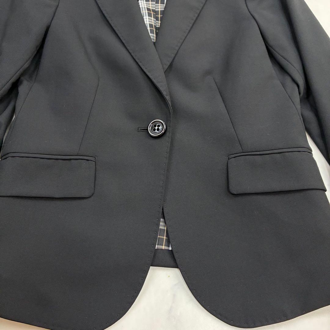 美品✨バーバリーブルーレーベル スカートスーツ　セットアップ　裏地チェック　36