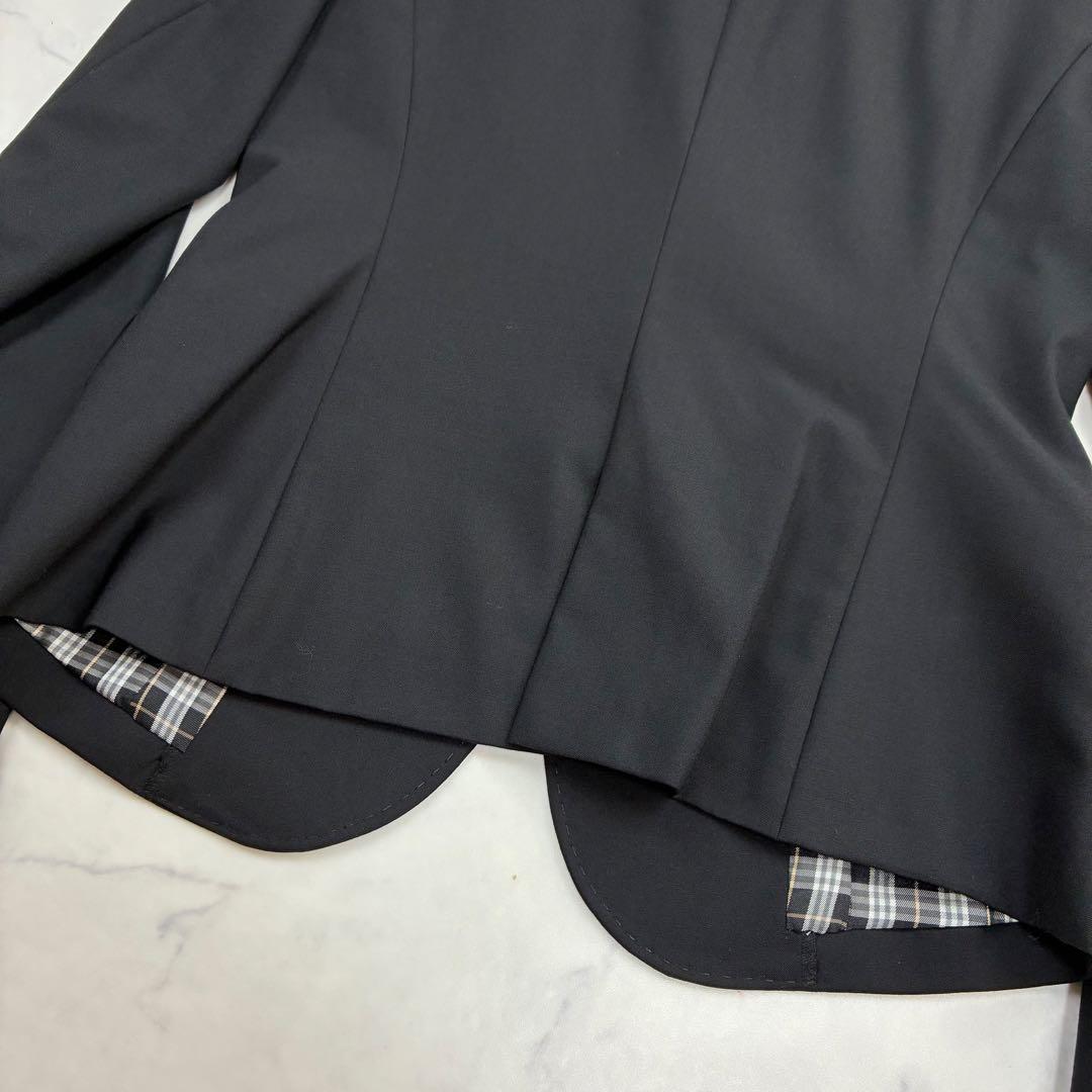 美品✨バーバリーブルーレーベル スカートスーツ　セットアップ　裏地チェック　36