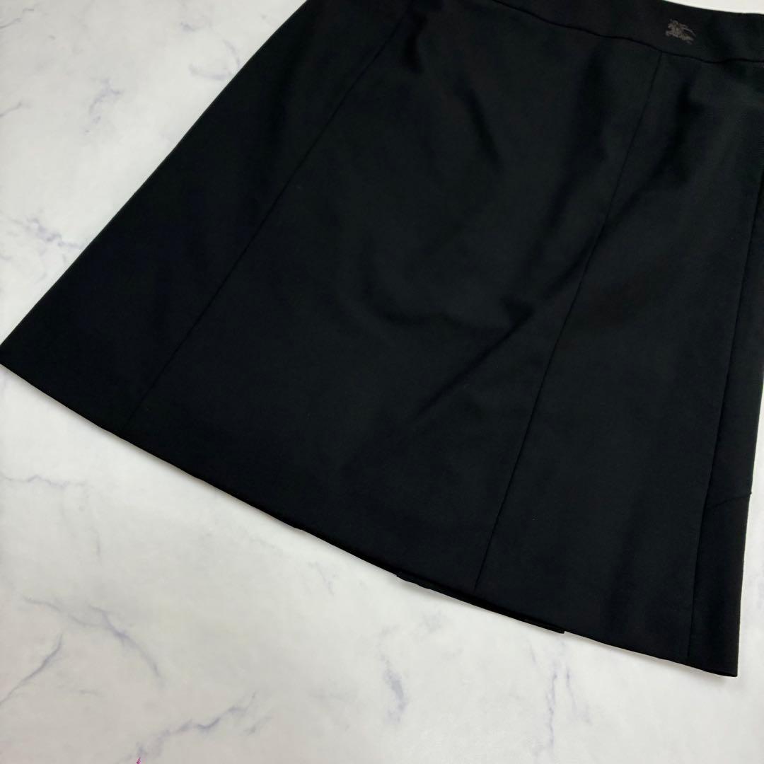 美品✨バーバリーブルーレーベル スカートスーツ　セットアップ　裏地チェック　36
