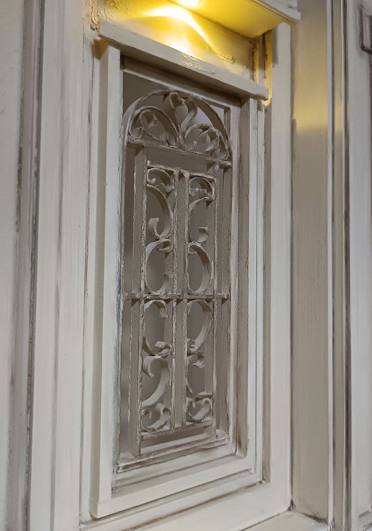 NO.99　木製 ドールハウス　背景ボード