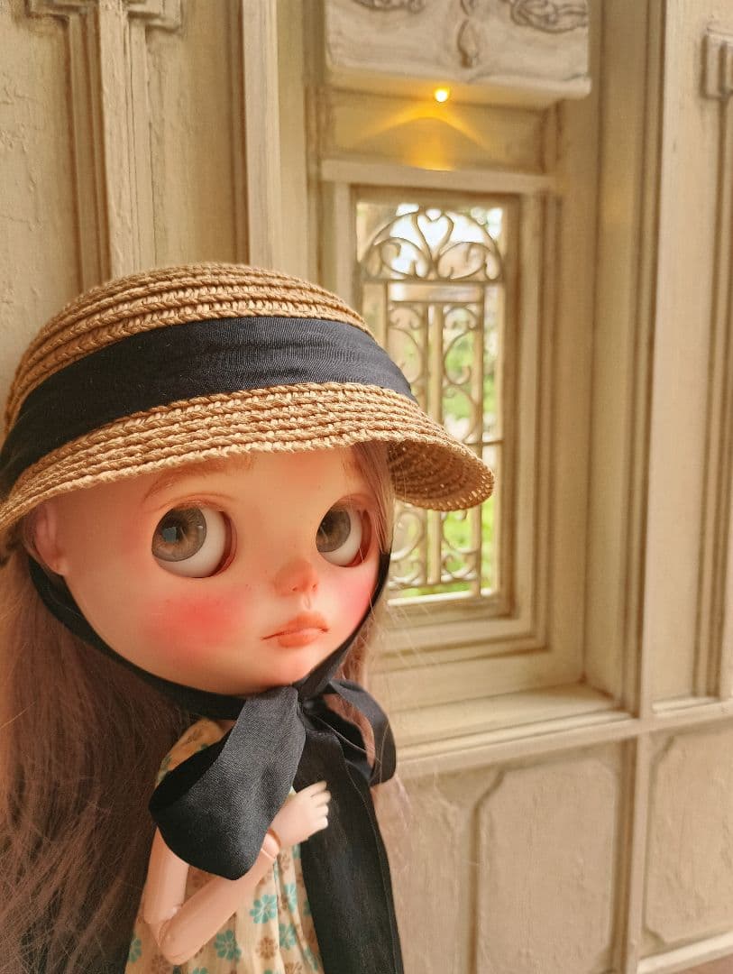 NO.99　木製 ドールハウス　背景ボード