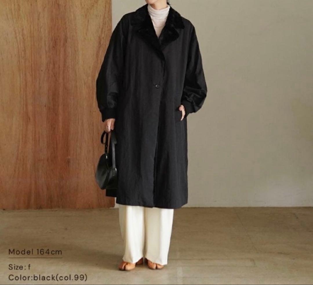 mizuiroind バックボアコート　ミズイロインド