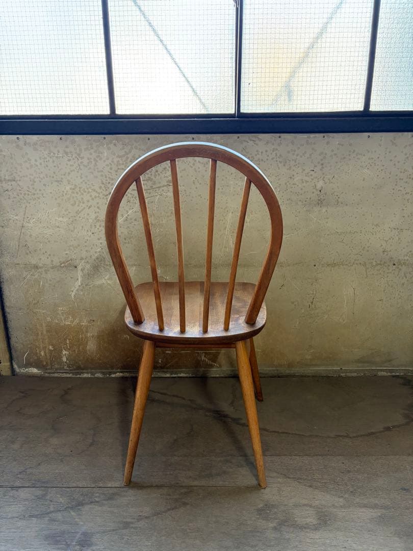し*号様 ヴィンテージ ERCOL•アーコール クェーカーチェア(D-3)