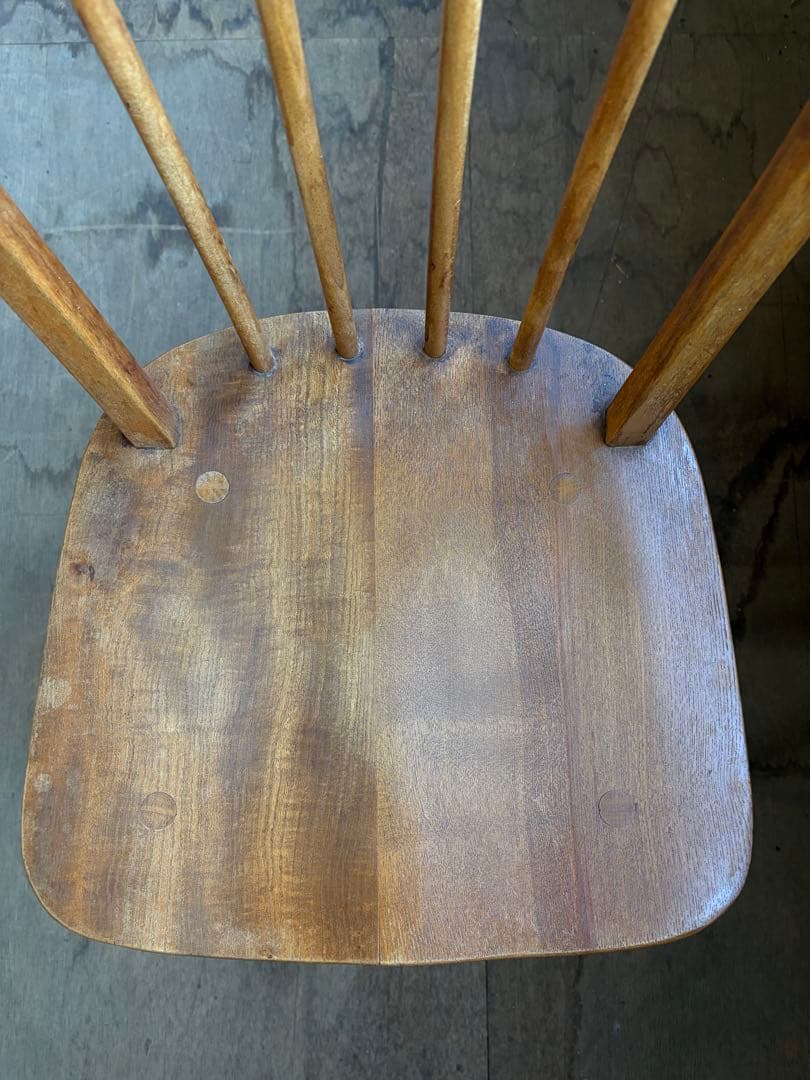 し*号様 ヴィンテージ ERCOL•アーコール クェーカーチェア(D-3)
