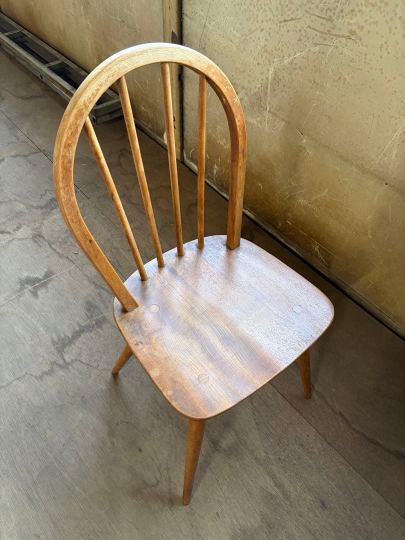 し*号様 ヴィンテージ ERCOL•アーコール クェーカーチェア(D-3)
