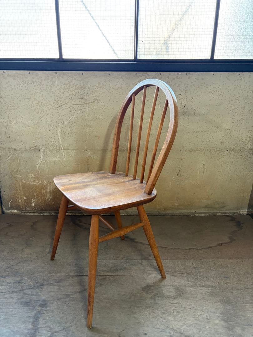 し*号様 ヴィンテージ ERCOL•アーコール クェーカーチェア(D-3)