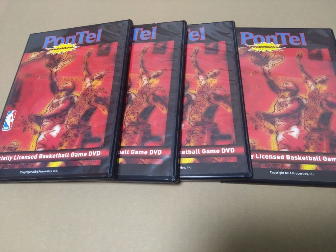 マイケルジョーダン　pontel社NBAブルスDVD7枚 9試合