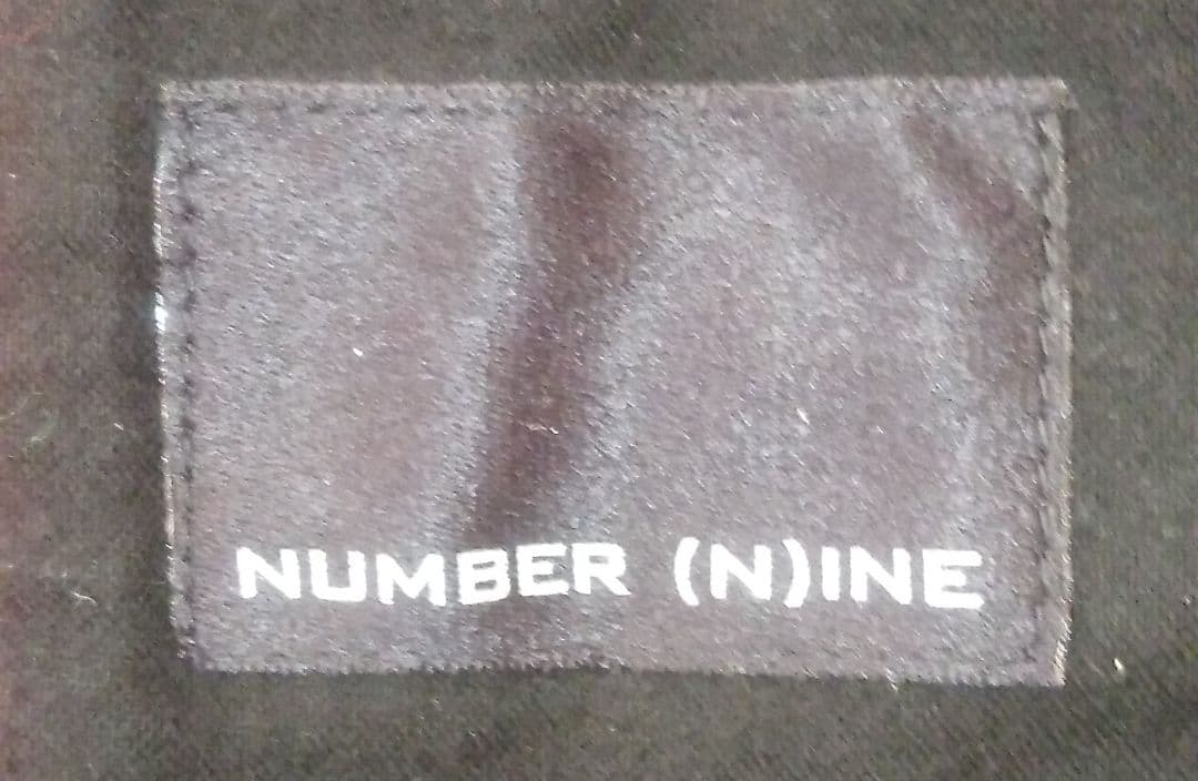 NUMBER (N)INE ナンバーナイン 袖レザー メルトン スタジャン 復刻