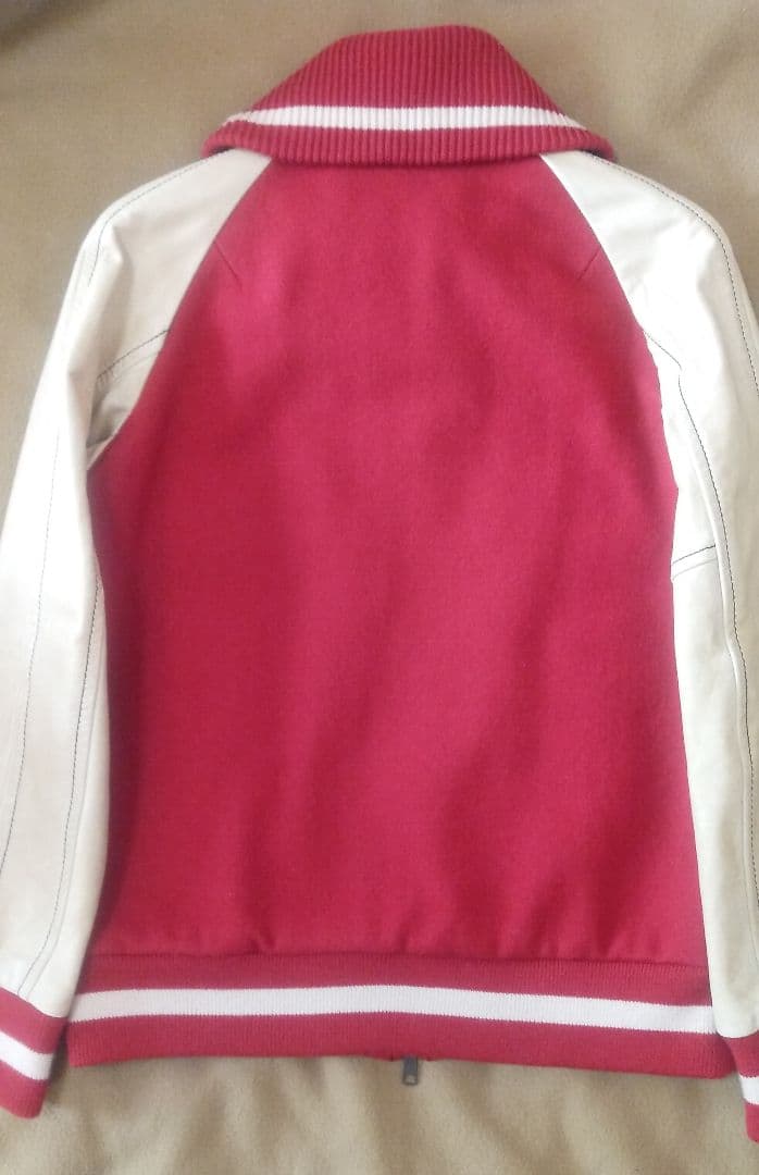 NUMBER (N)INE ナンバーナイン 袖レザー メルトン スタジャン 復刻