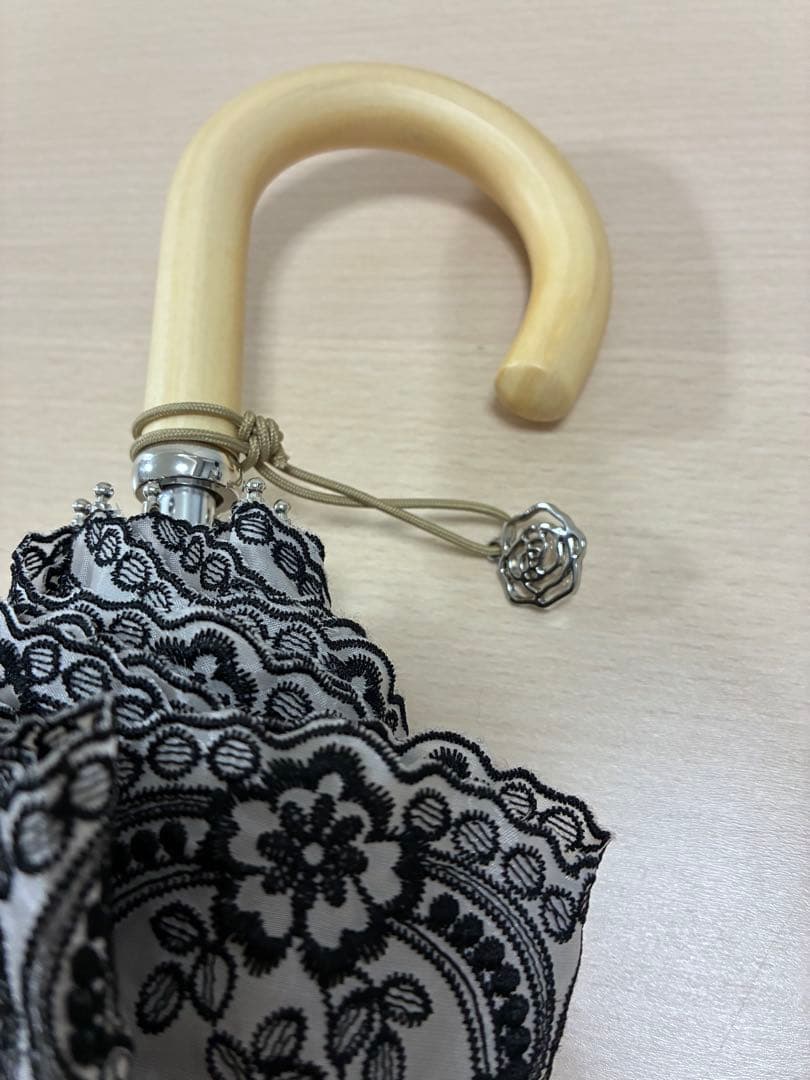 週末限定お値下げ❣️LANVIN CLLECTION 折りたたみ日傘