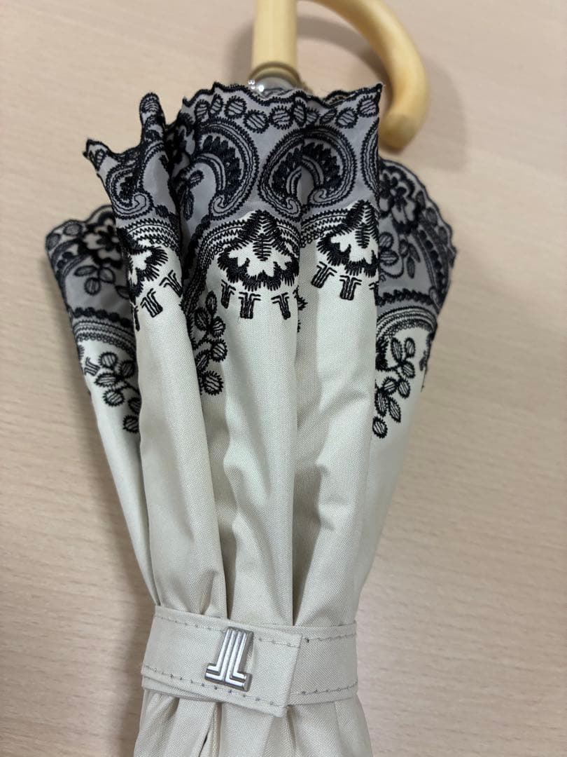 週末限定お値下げ❣️LANVIN CLLECTION 折りたたみ日傘