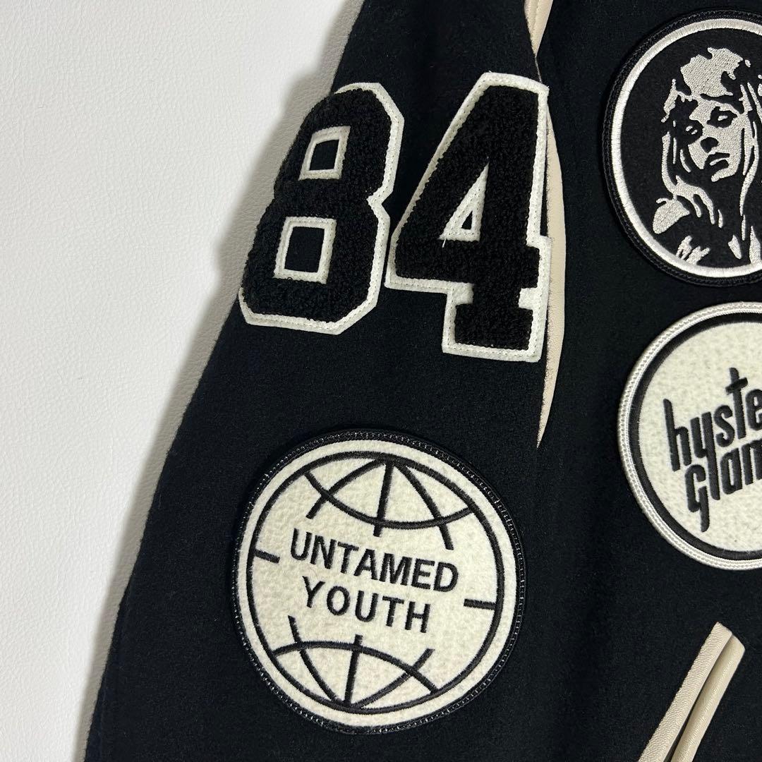 t*n様 HYSTERIC GLAMOUR ヒスガール スタジャン L 刺繍 ワ