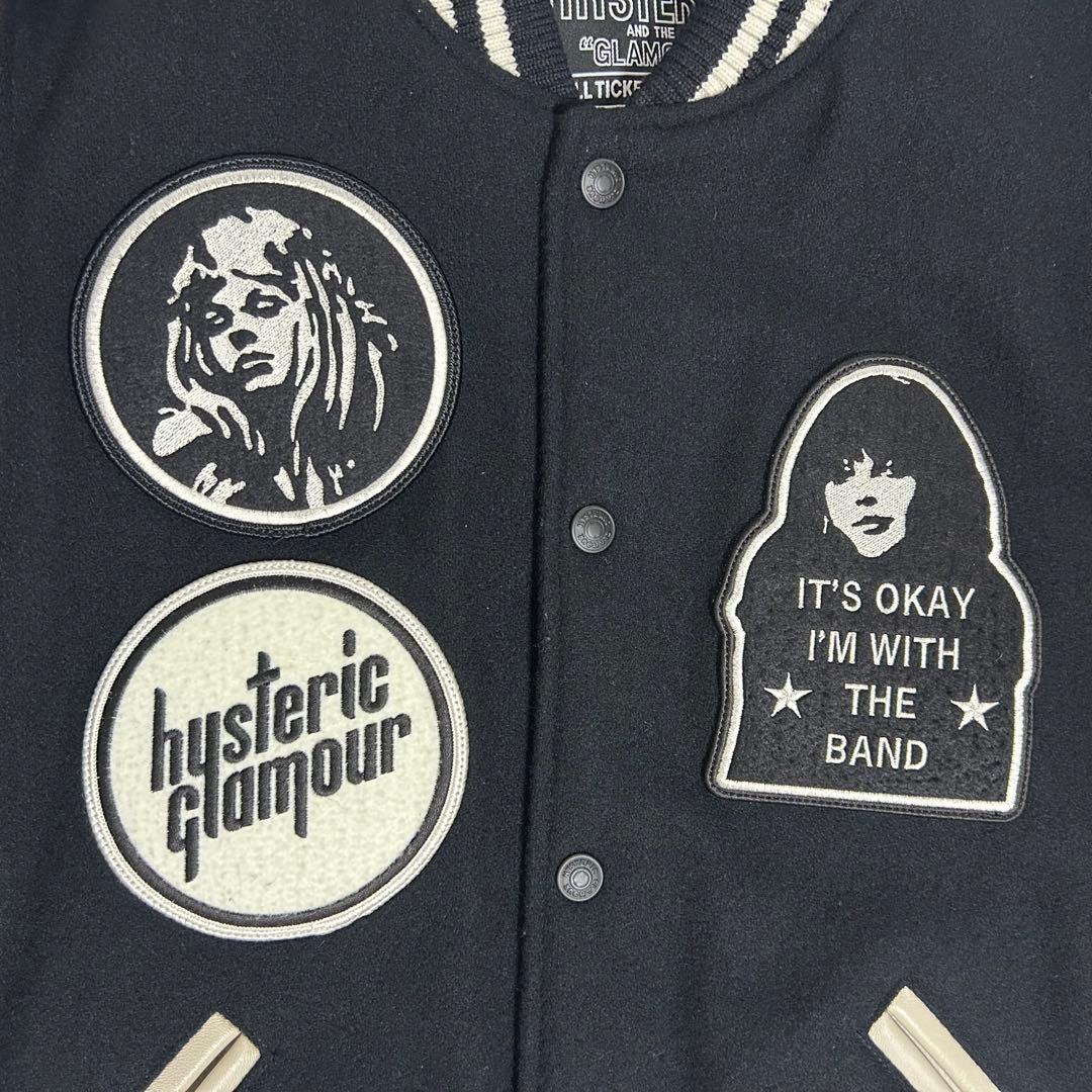 t*n様 HYSTERIC GLAMOUR ヒスガール スタジャン L 刺繍 ワ