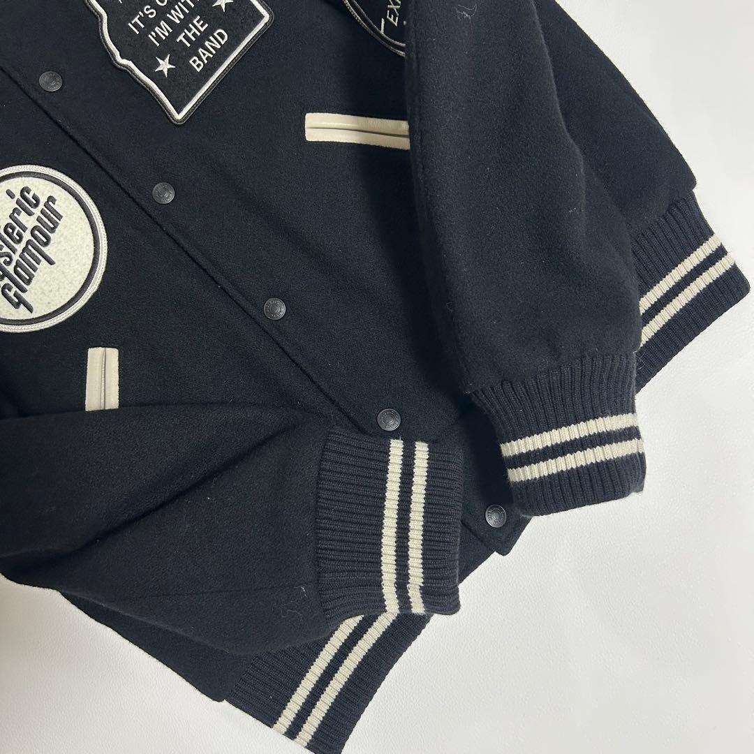 t*n様 HYSTERIC GLAMOUR ヒスガール スタジャン L 刺繍 ワ