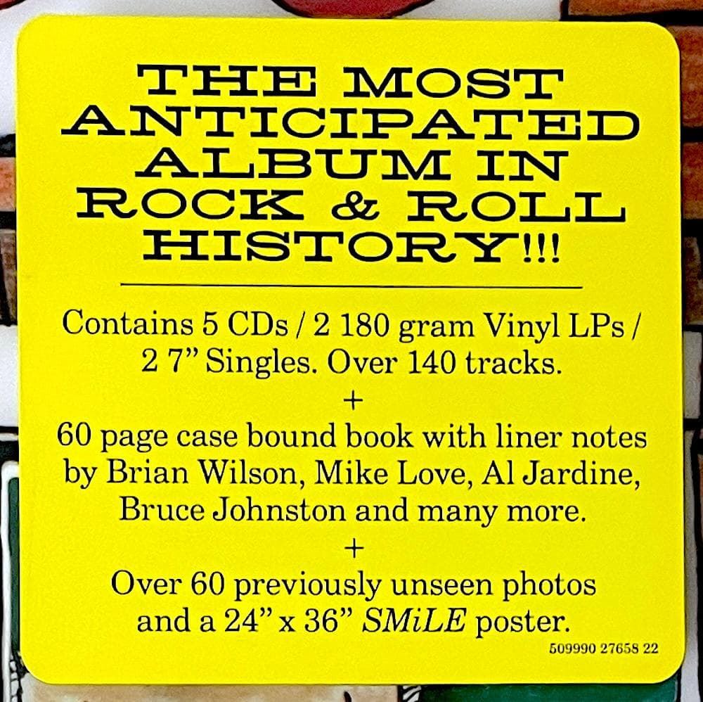 新品未開封 ビーチ・ボーイズ スマイル・コレクターズ・ボックス 完全初回限定盤