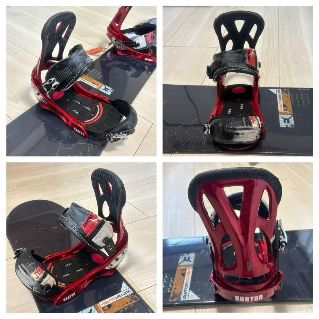 BURTON 3点セット CRASH 157 CARTEL IDIOM 27.5