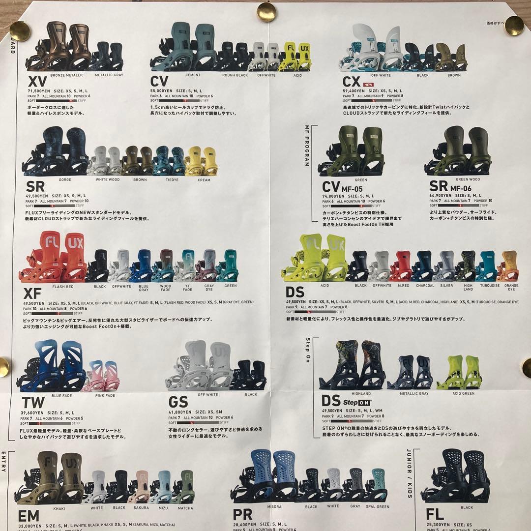 ✳︎最新モデル✳︎ FLUX F26DSMG ビンディング サイズM チャコール