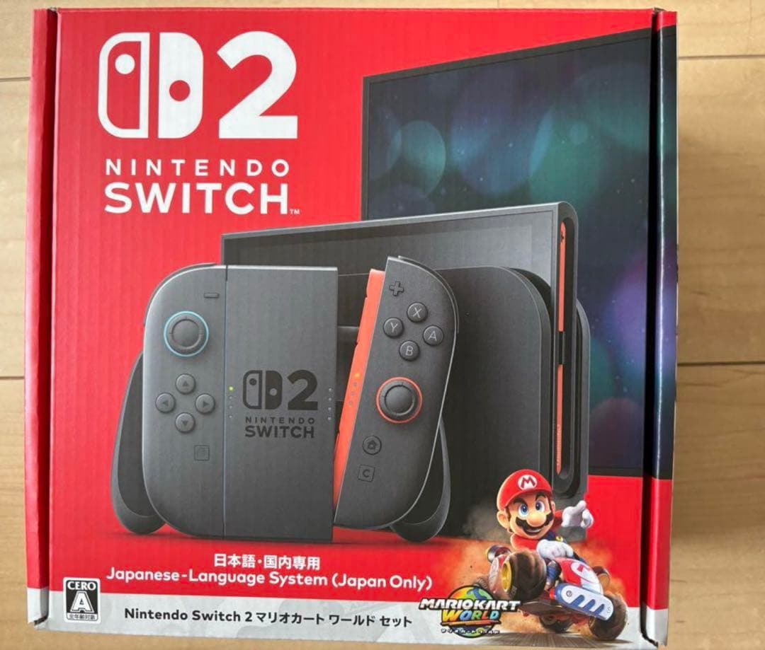 Nintendo Switch 2 マリオカート ワールド　256GB　本体
