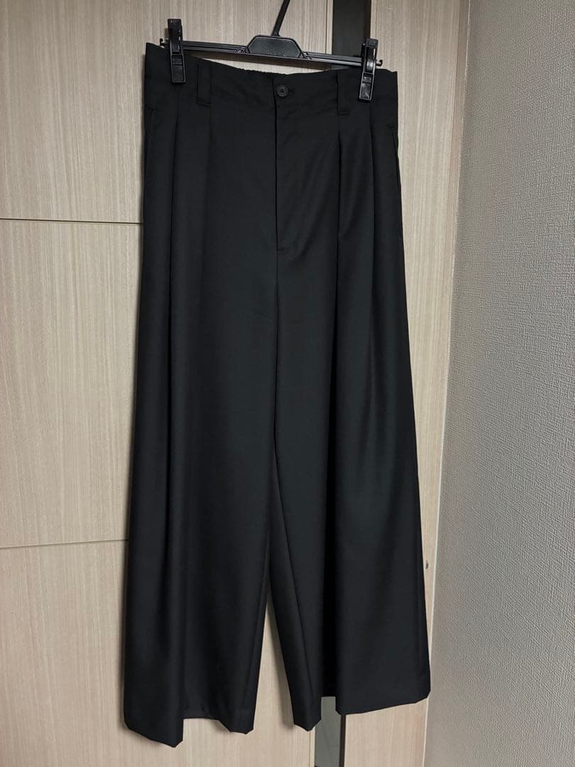 美品 4 Colors Chambray Washable Wool Baggy