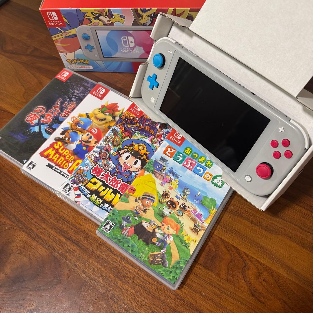 t*n様 Nintendo Switch Lite ザシアン・ザマゼンタ エディ