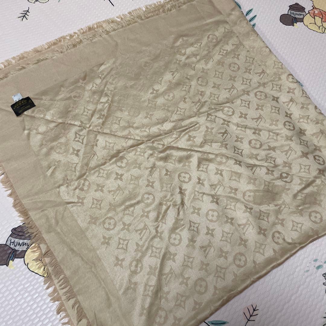 ルイヴィトン　ショール　モノグラム　ストール　LOUIS VUITTON