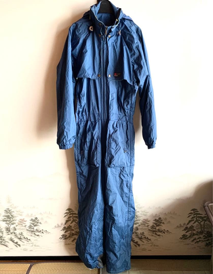 昭和レトロ DESCENTEデサント スキーウェア スノボつなぎジャンプスーツ①