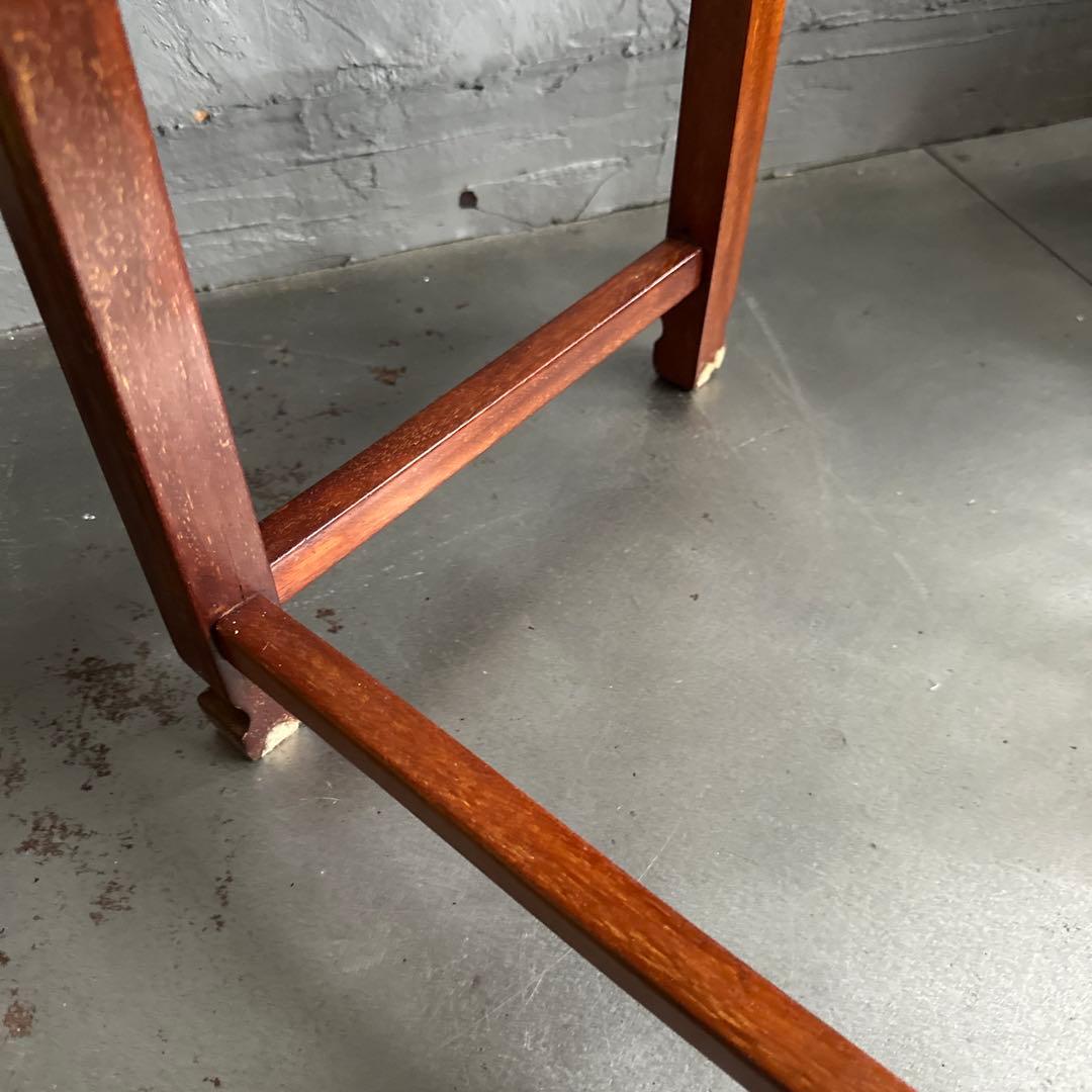 瞬間的お値下げ❣️木製サイドテーブル 貝殻装飾