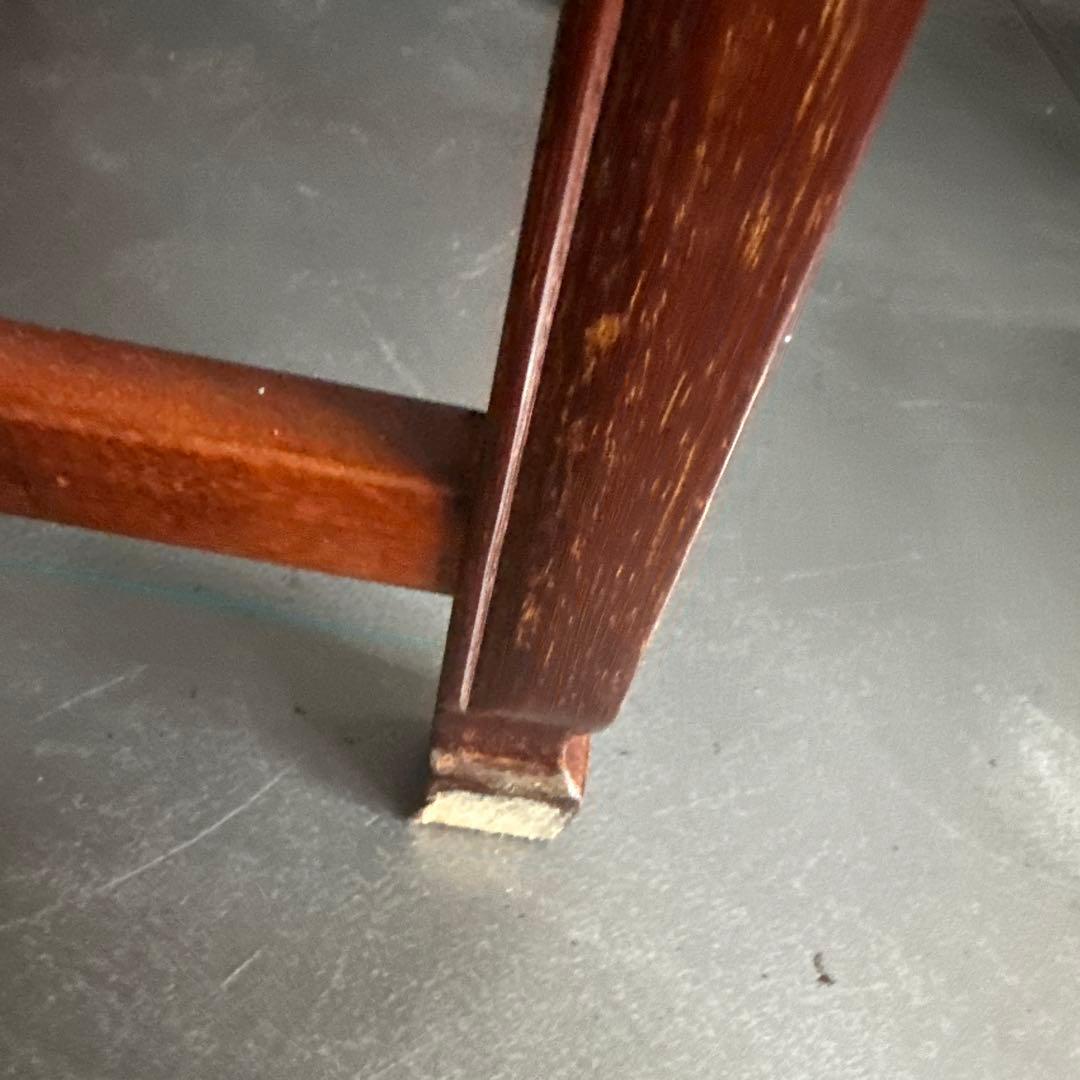 瞬間的お値下げ❣️木製サイドテーブル 貝殻装飾