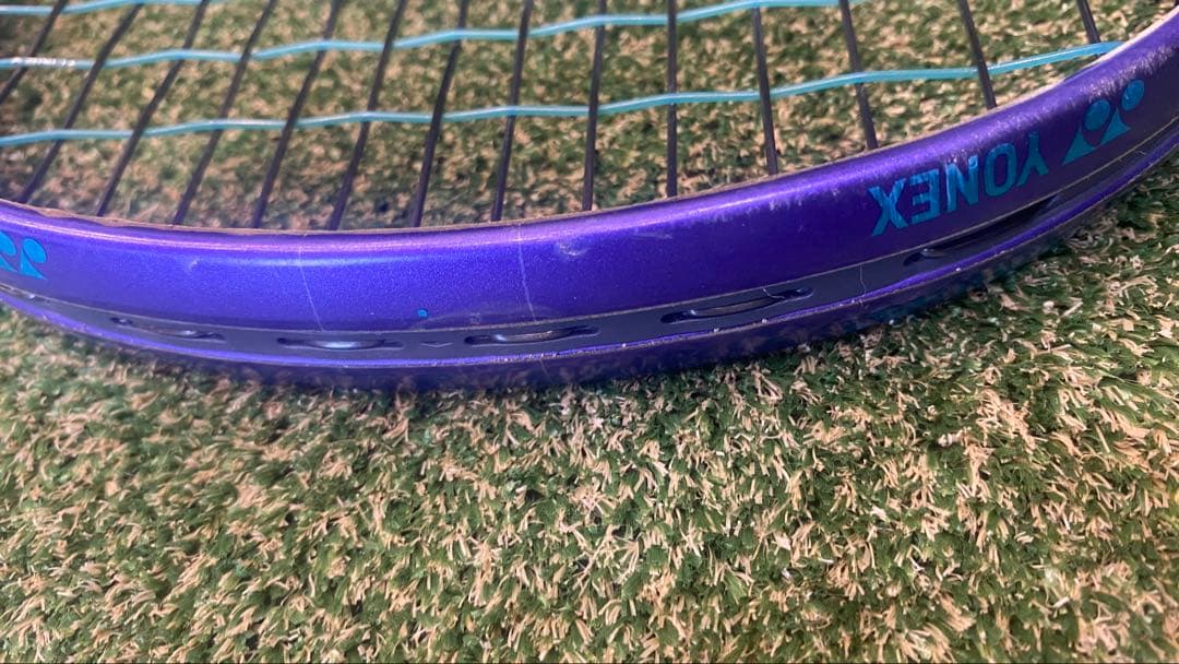 YONEX VOLTRAGE7VS 軟式テニスラケット ガット、袋あり