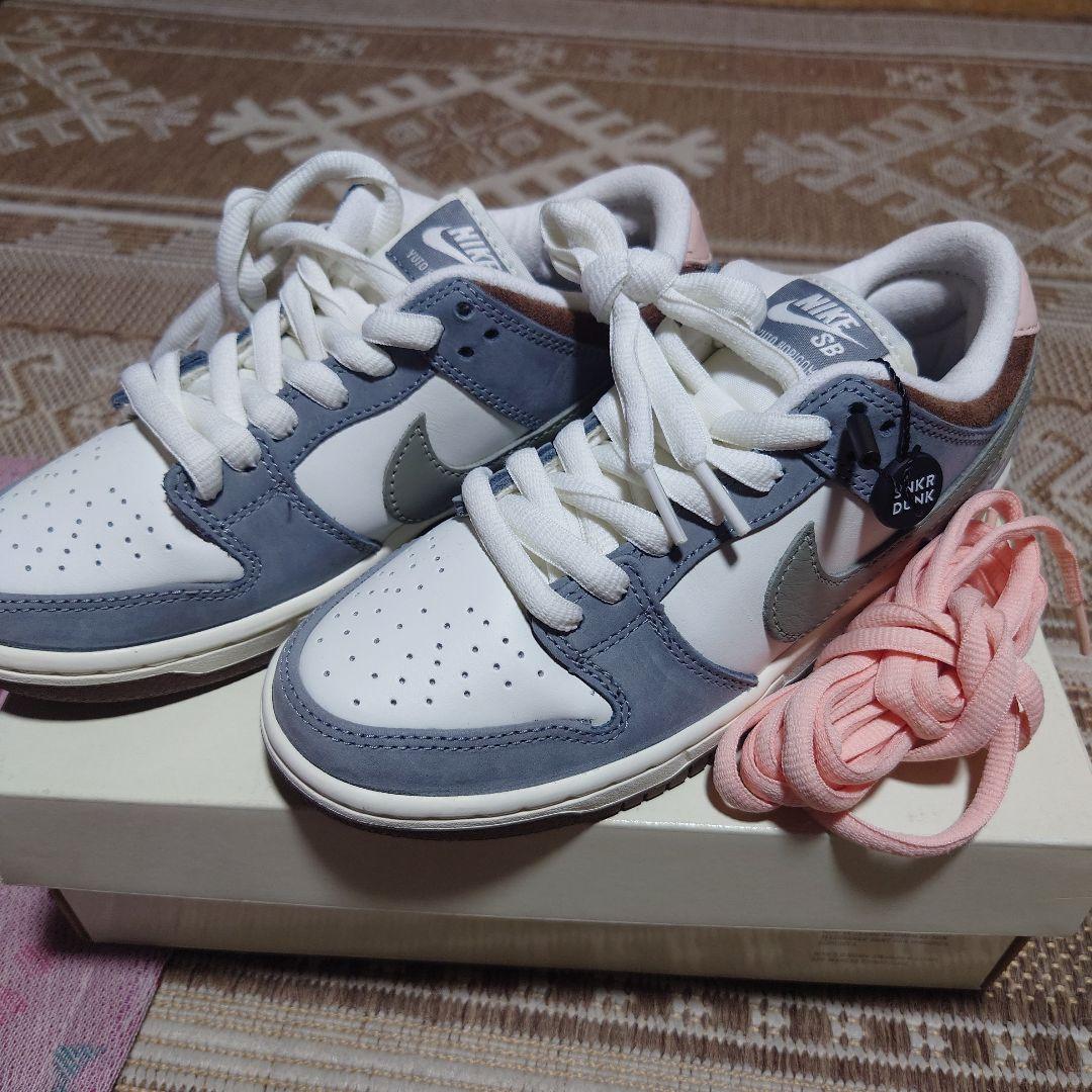 堀米雄斗　ナイキ　SB ダンク　ロ―　ウルフグレー　23センチ