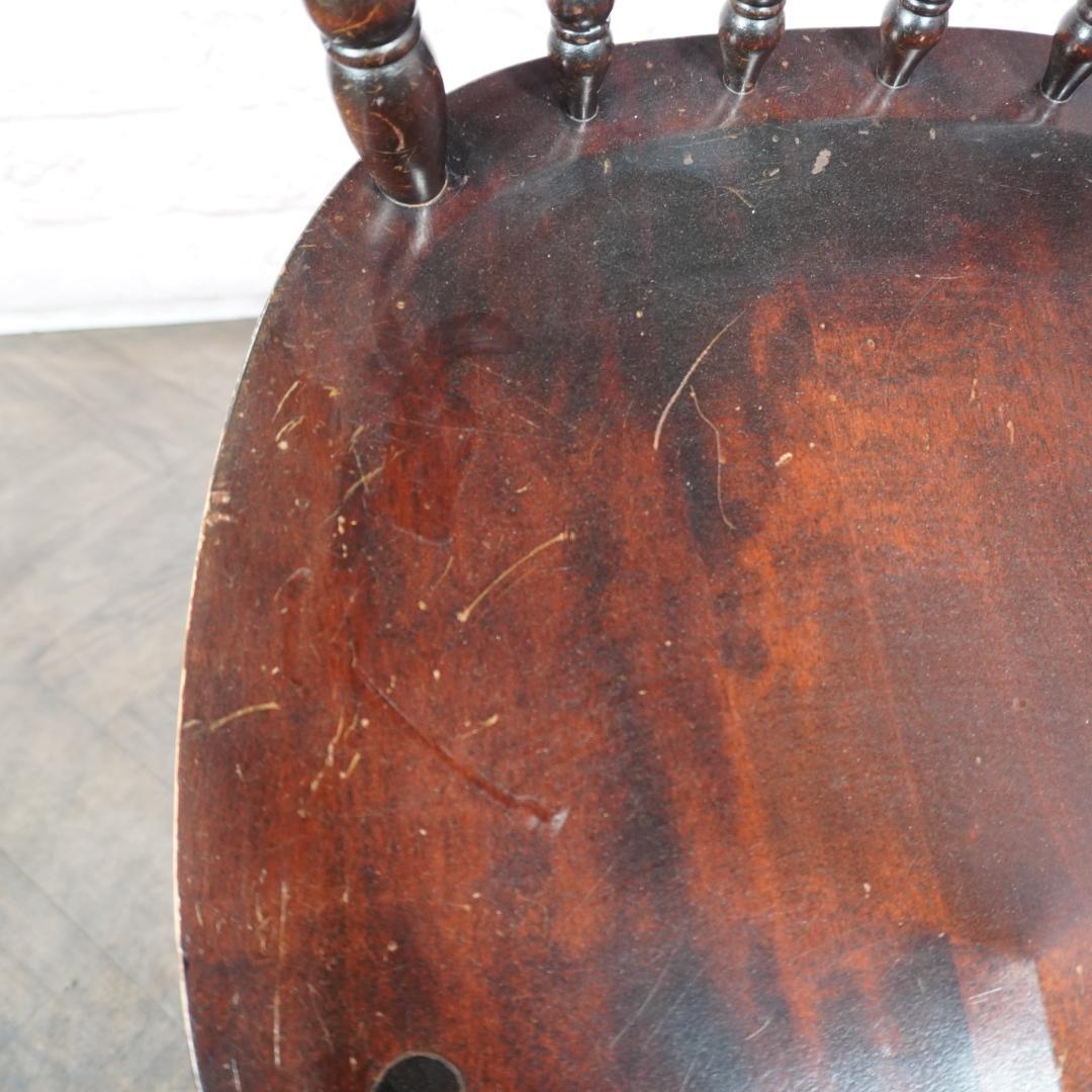 専用　北海道民芸家具 ダイニングチェア HM626 ウィンザー スピンドル b