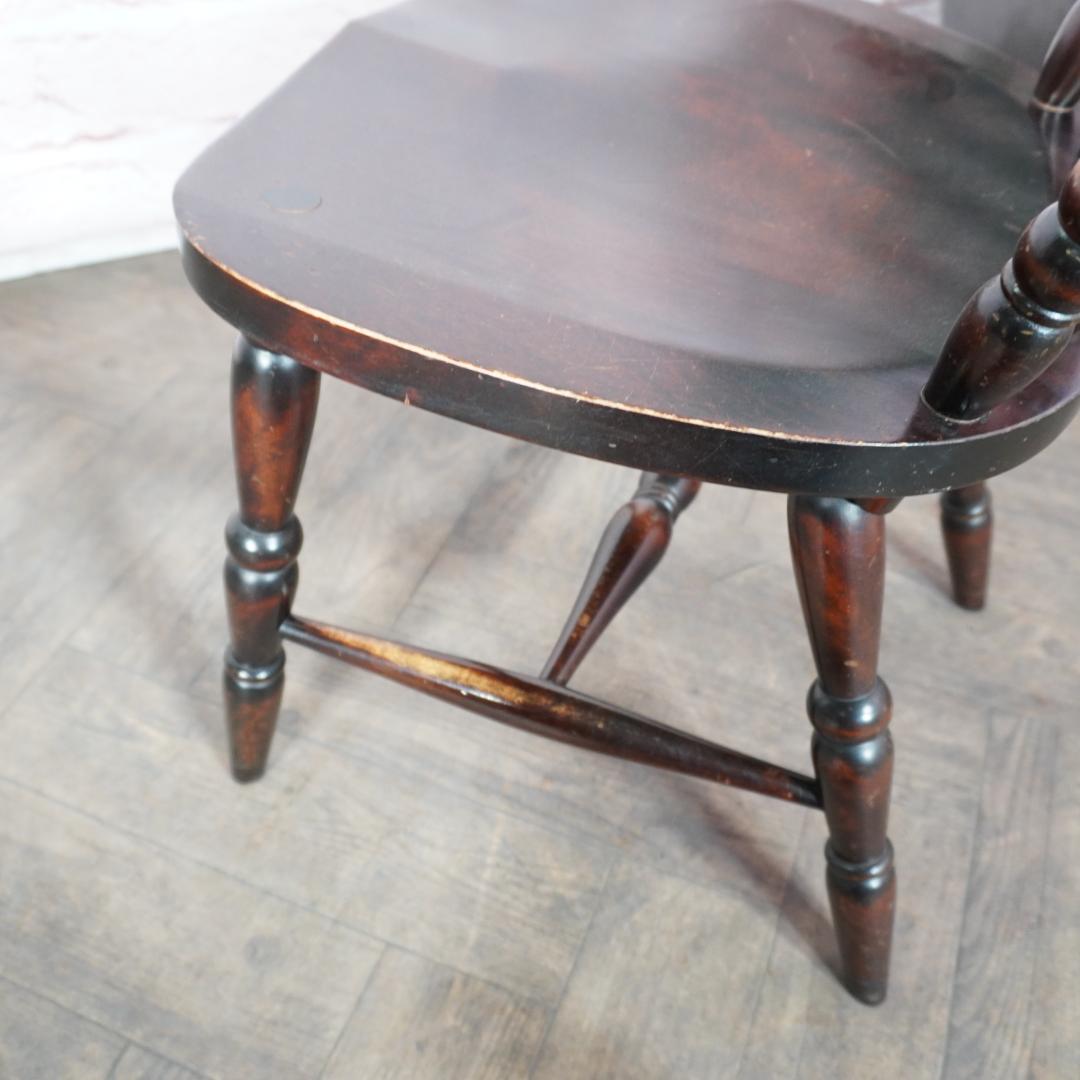 専用　北海道民芸家具 ダイニングチェア HM626 ウィンザー スピンドル b