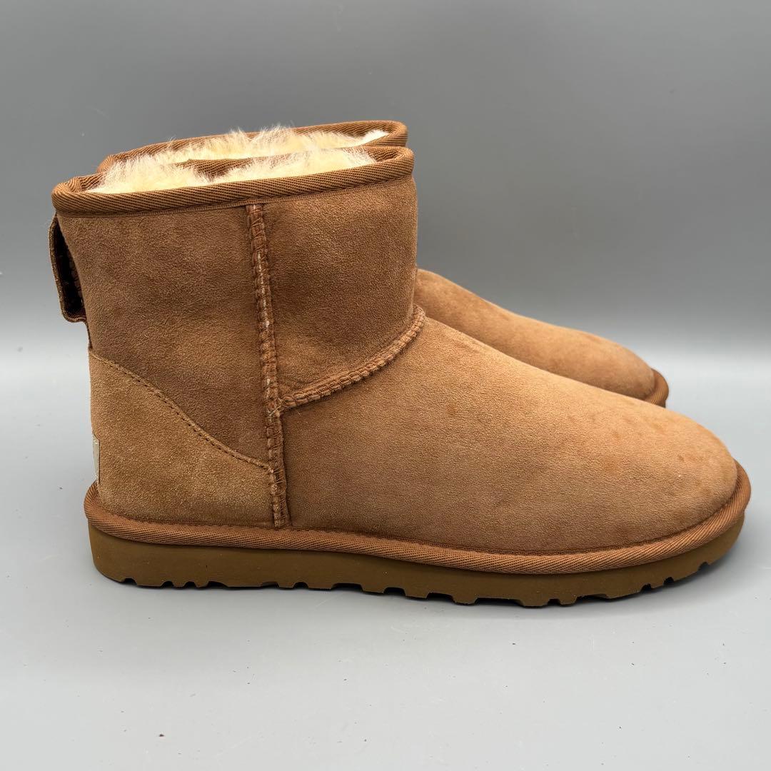 【新品】UGGクラシックミニⅡムートンブーツ 26cm チェスナット/UG6