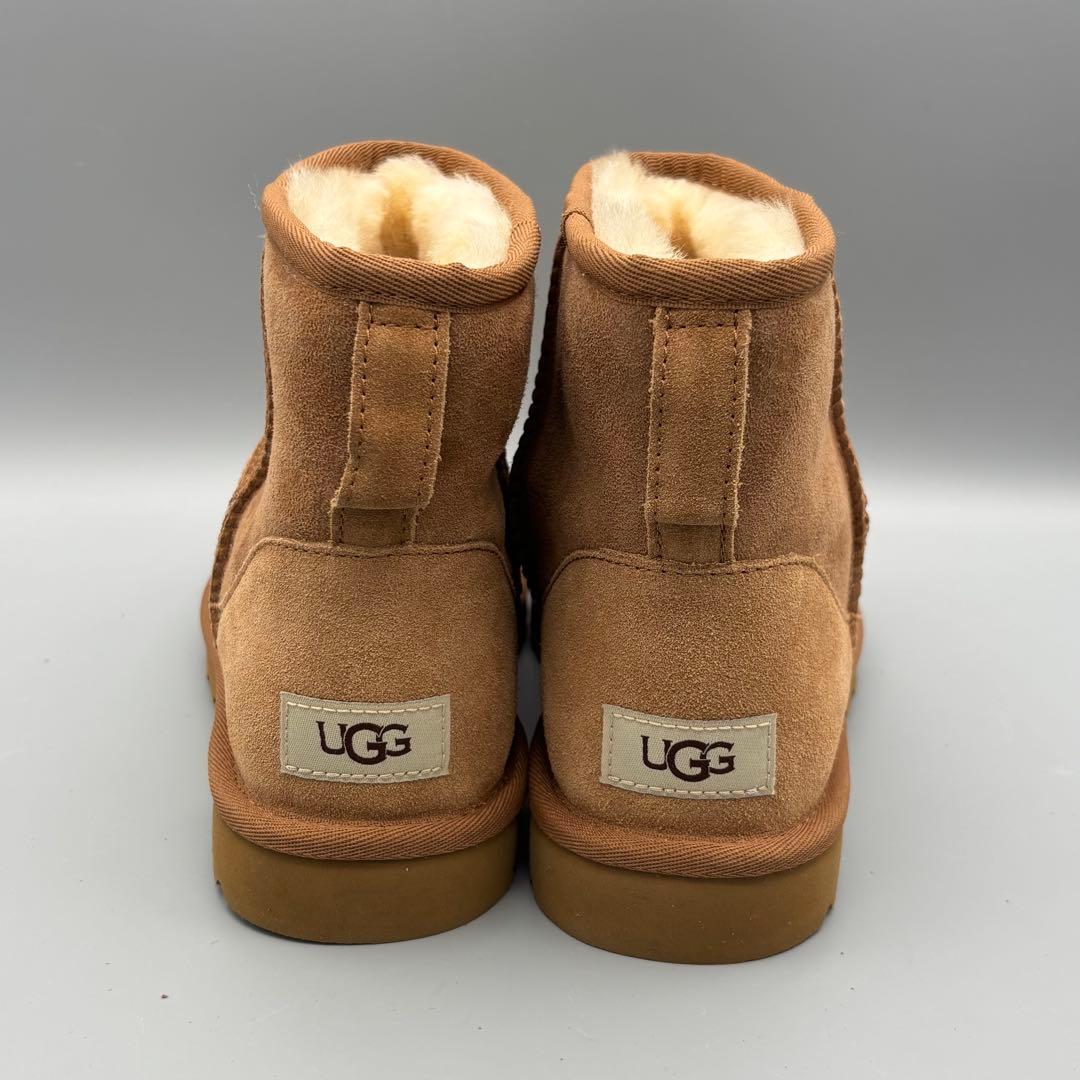 【新品】UGGクラシックミニⅡムートンブーツ 26cm チェスナット/UG6