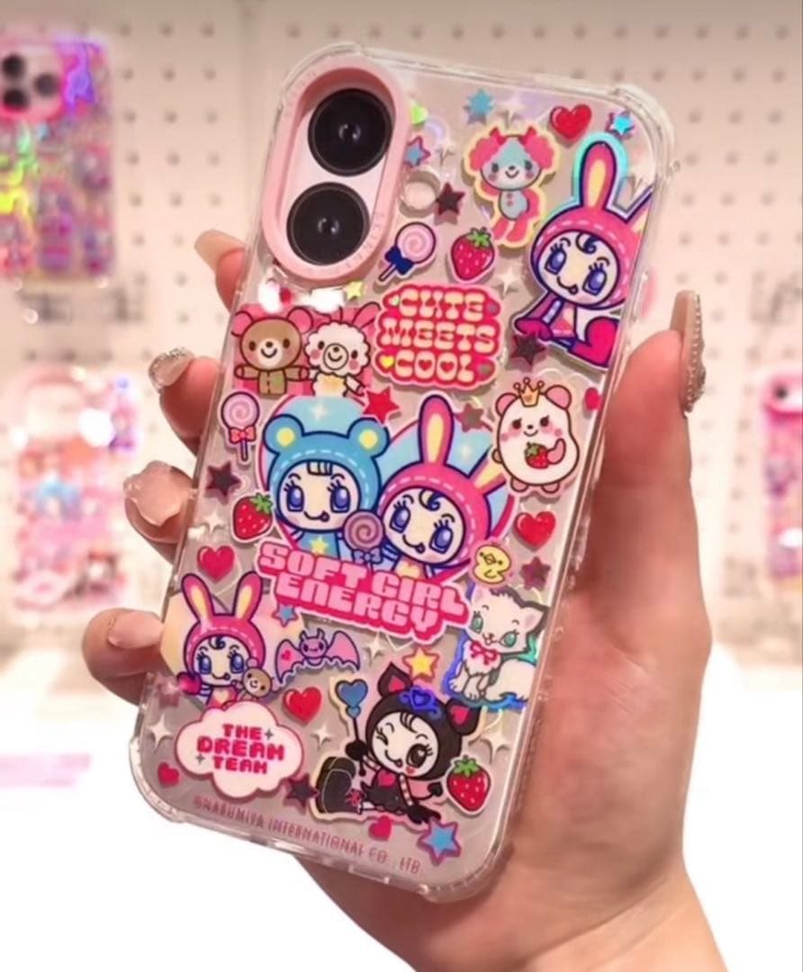 SKINNYDIP メゾピアノ　iPhone15 スキニーディップ　ピンク