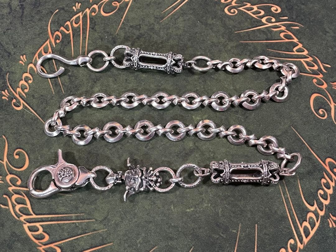  ORDERのカーニバルスカルウォレットチェーン ロイヤルオーダー