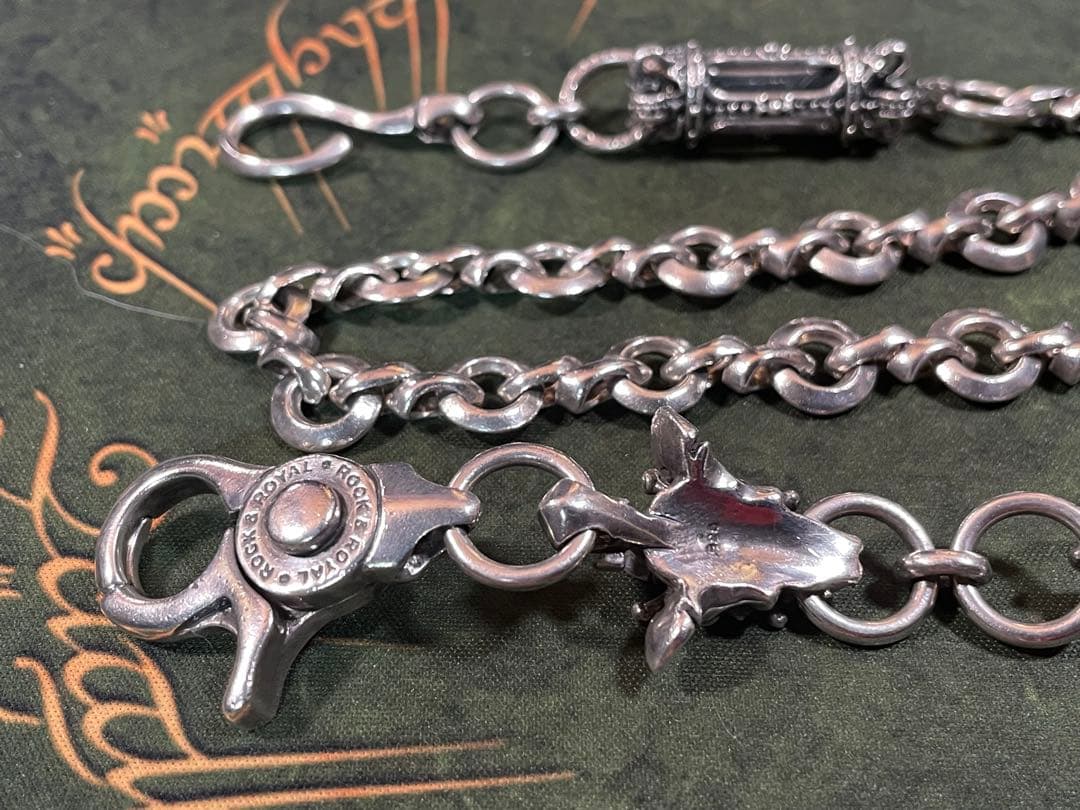  ORDERのカーニバルスカルウォレットチェーン ロイヤルオーダー
